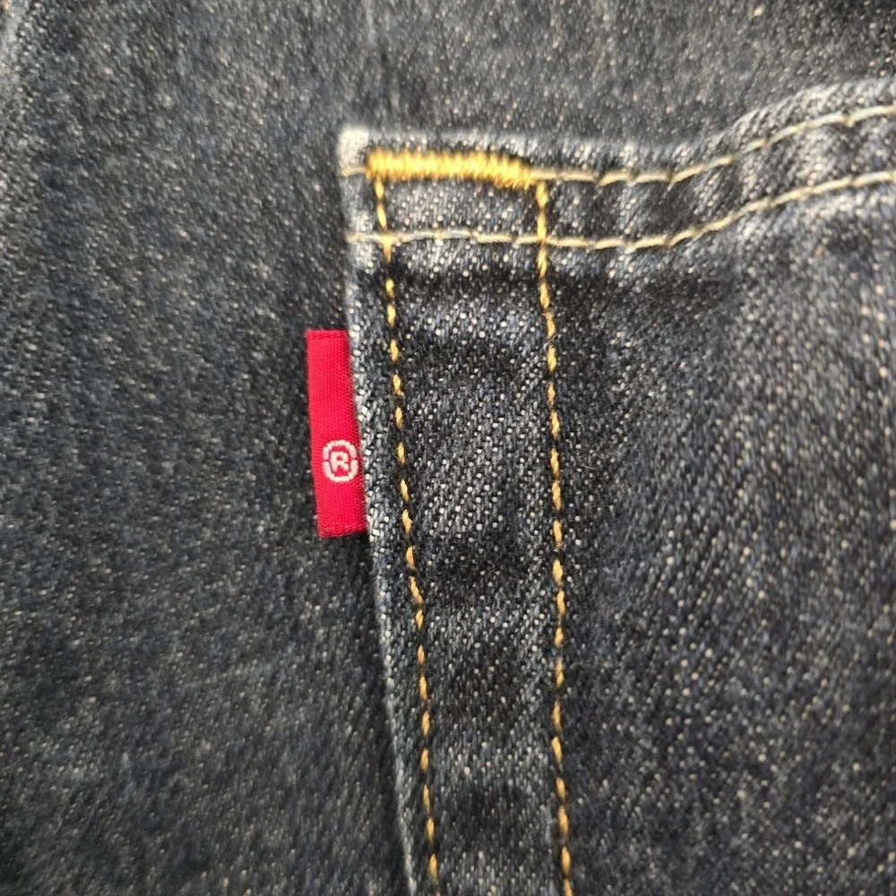Levis 559 Relaxed Straight Jeans Mens W36 L32 Dark‎ Wash Denim Classic Fit